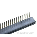 Conector fêmea usinado de 1,27 mm 24P